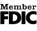 Member FDIC logo