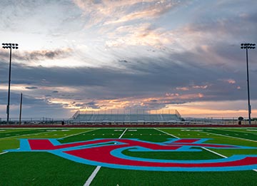 photo of Keenesburg football field