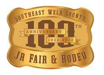 Southeast Weld County Fair 100th logo