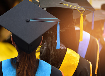 Caps and gowns