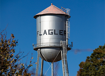 Photo of Flagler water tower