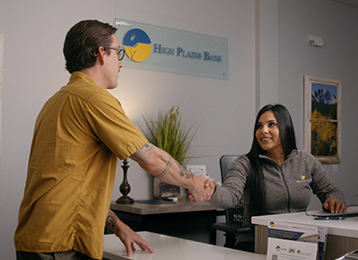 People shaking hands
