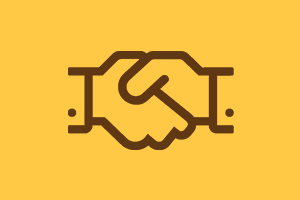 shaking hands icon